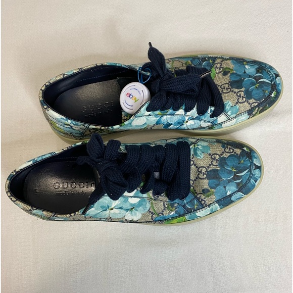 GUCCI
GUCCI MEN'S BLOOM FLOWER PRINT BLUE SUPREME GG CANVAS SNEAKER SHOES 9.5 - Picture 3 of 14